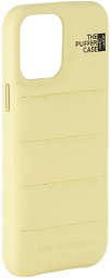 Urban Sophistication Yellow 'The Puffer' iPhone 13 Pro Max Case