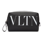 Valentino Black Valentino Garavani VLTN Pouch