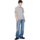 Canada Goose Gray 'Tonal Label' Beckley Polo