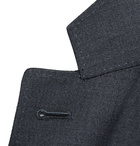 Canali - Slate-Blue Slim-Fit Kei Wool Suit Jacket - Blue