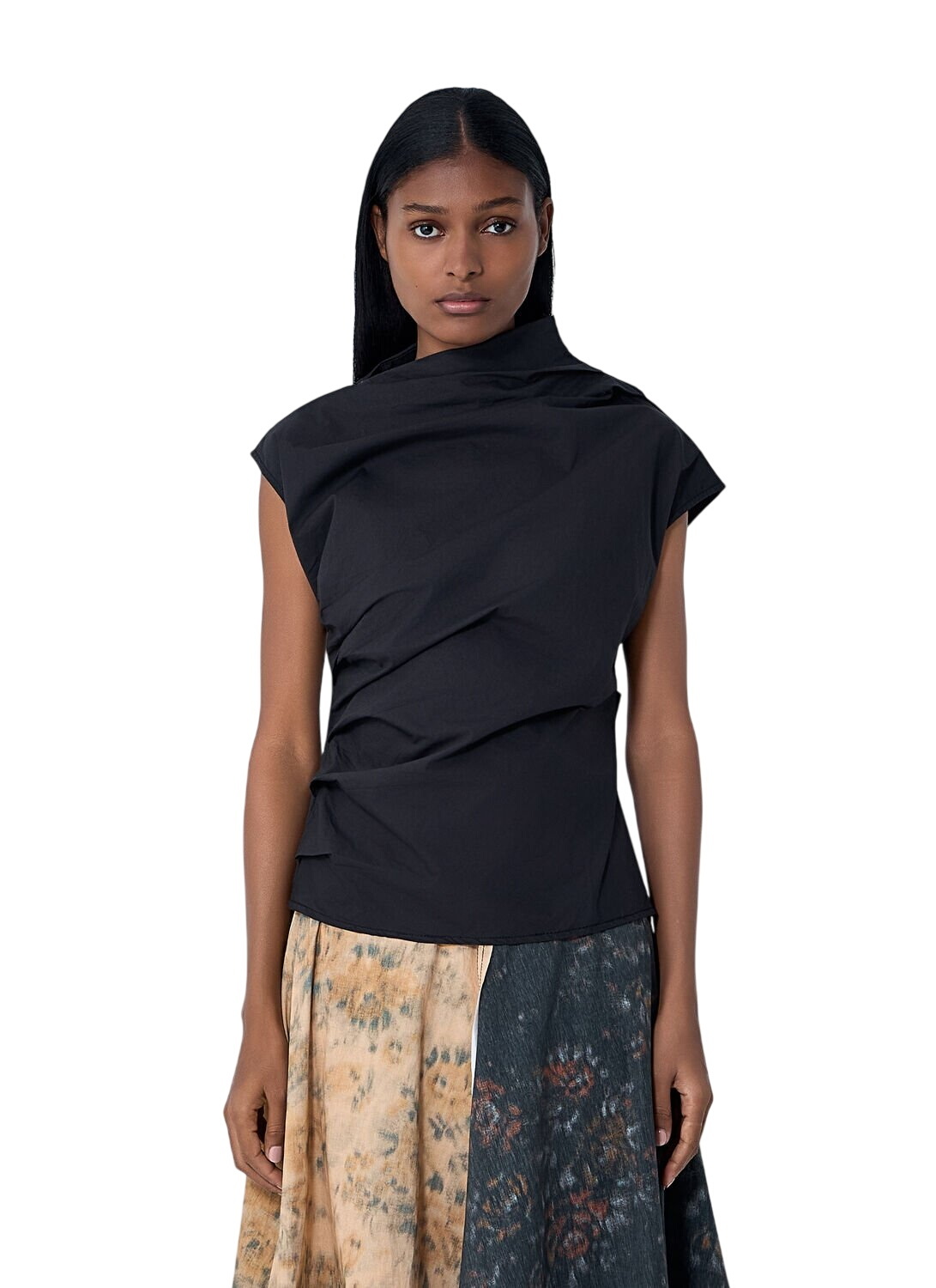GANNI Ruched Top GANNI