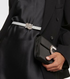 Roger Vivier RV Bouquet Strass leather belt