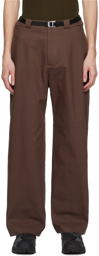 Photo: ROA Burgundy Belted Trousers