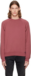 TOM FORD Pink Garment Dyed Sweatshirt