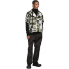 Christian Dada Black and White Graphic Print Shirt