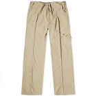 Peachy Den Women's Isabella Recycled Nylon Trousers in Trench