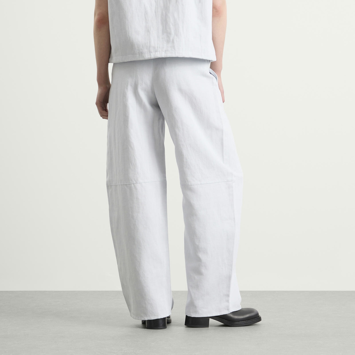 Samsøe Samsøe Women's Saroko Parachute Trousers in Gray Dawn Melange