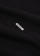 Represent Patron of The Club Logo Hooded Cotton Sweatshirt Black