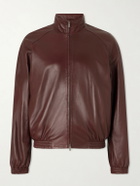 Acne Studios - Lokot Leather Jacket - Burgundy
