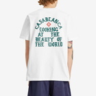 Casablanca Men's Beauty of the World T-Shirt in White