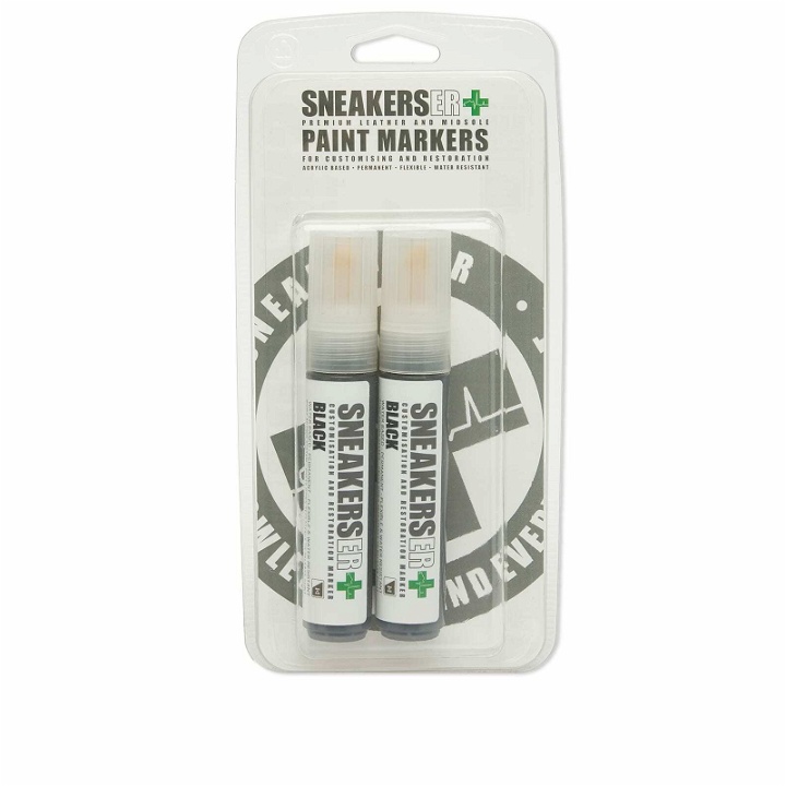 Photo: Sneakers ER Premium Sneaker Midsole Marker Paint Pen 2-Pack in Black 
