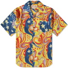 Marni X No Vacancy Inn Galactic Paradise Vacation Shirt in Royal