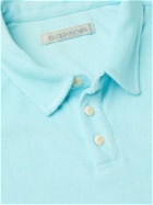 OUTERKNOWN - Hightide Organic Cotton-Blend Terry Polo Shirt - Blue
