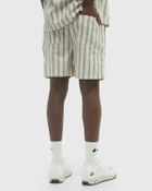 Les Deux Lawson Stripe Shorts Beige Mens Casual Short