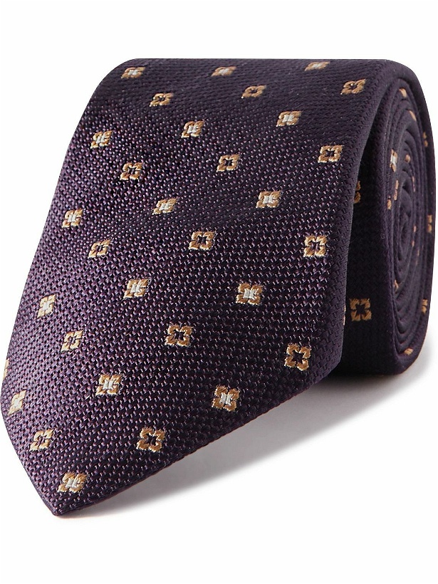 Photo: Brunello Cucinelli - 8cm Silk-Jacquard Tie