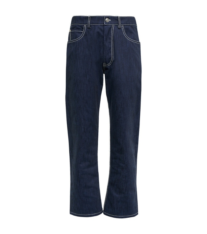 Photo: Marni - Mid-rise cropped straight jeans