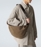 Lemaire XL Quiver Clip cotton canvas shoulder bag