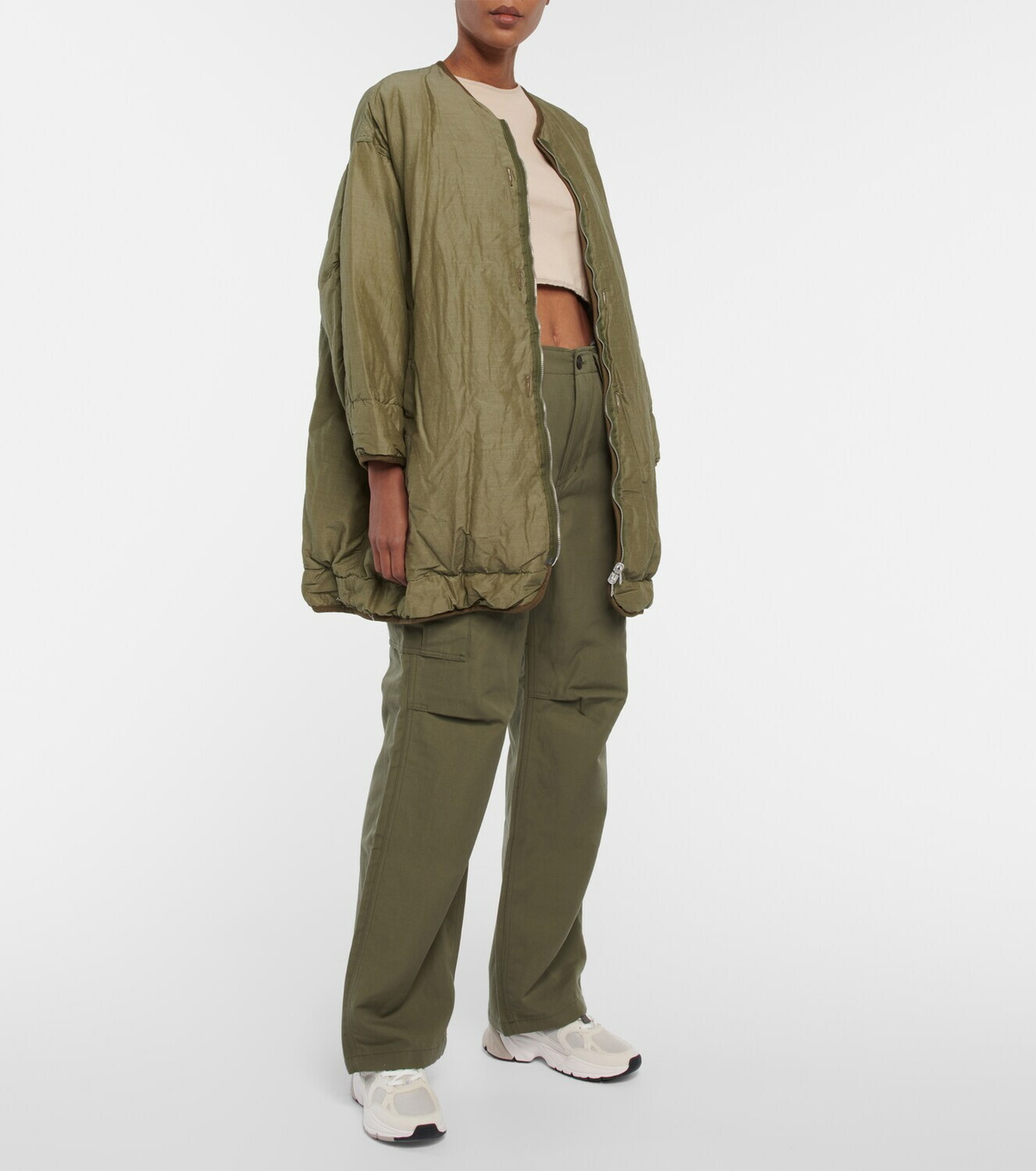 Visvim - Liner reversible wool-blend coat