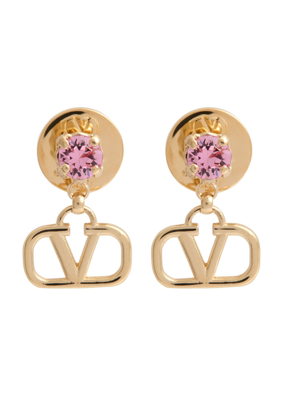 VALENTINO GARAVANI Vlogo Signature Clip-on Earrings