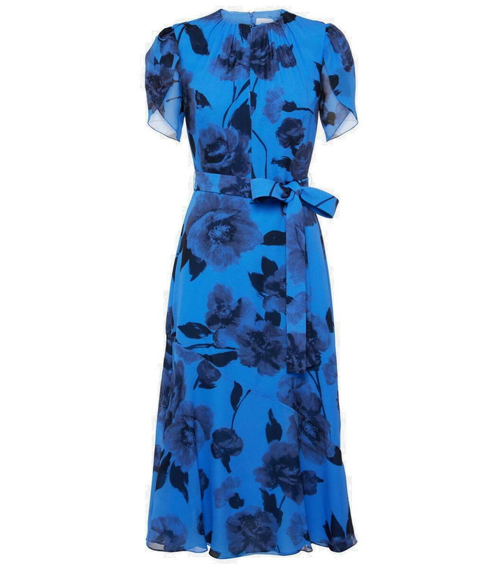 Photo: Erdem Floral silk midi dress