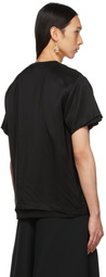 Comme des Garçons Homme Plus Black Two-Layer T-Shirt