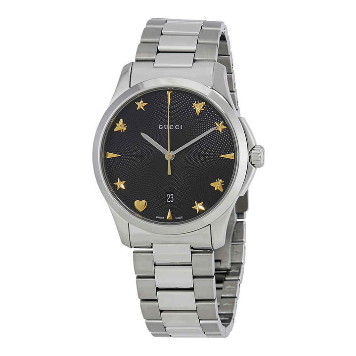 Photo: Gucci G Timeless Black Dial Watch YA1264029