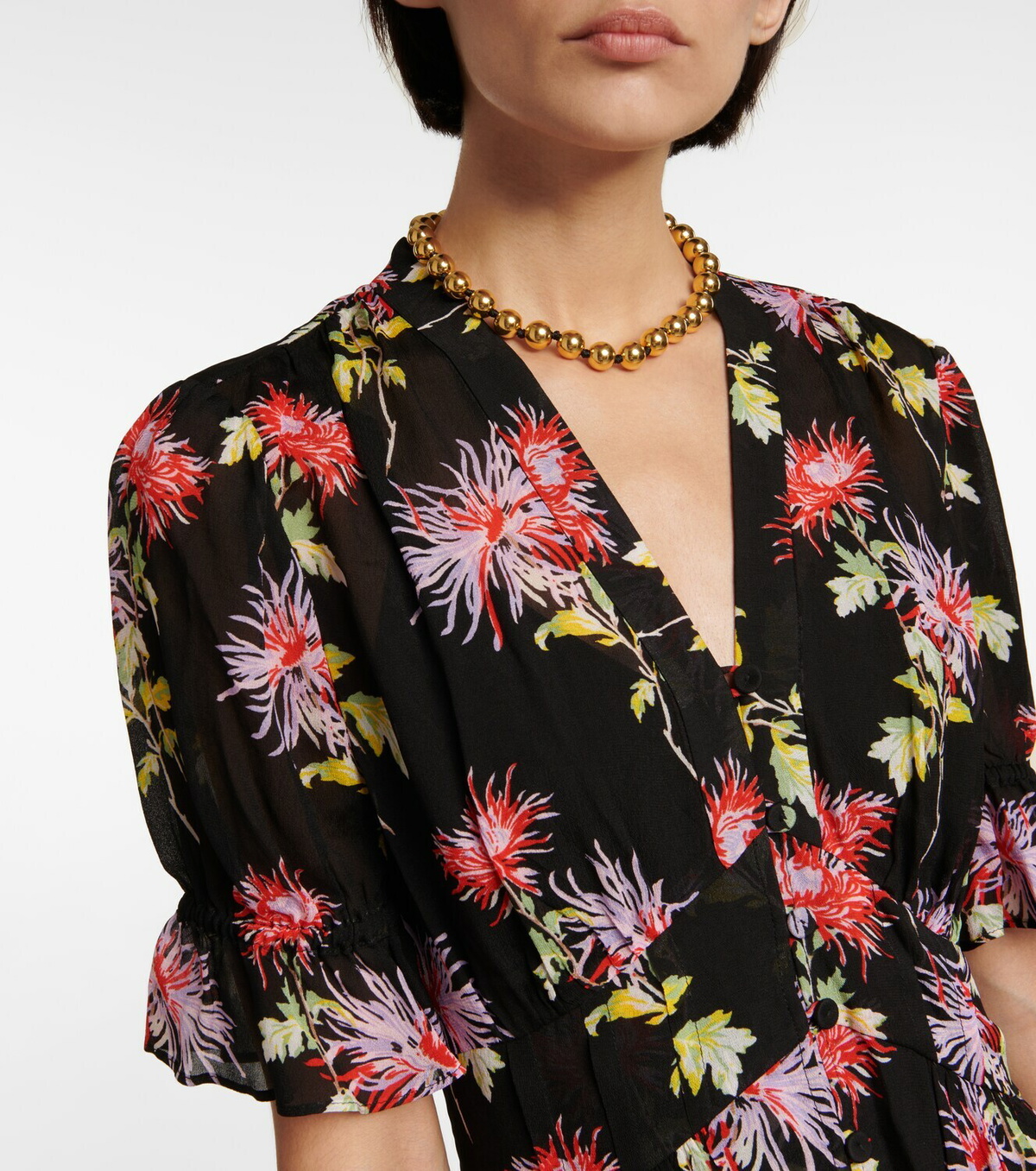 Diane von Furstenberg - Erica floral maxi dress Diane von Furstenberg