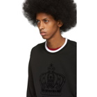 Dolce and Gabbana Black King Sweatshirt