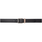 Paul Smith Black Multistripe Keeper Belt