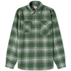 Woolrich Men's Cruiser Plaid Shirt in Green