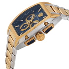 Versace Dominus Chronograph Quartz Blue Dial Two-Tone Mens Watch VE6H00723