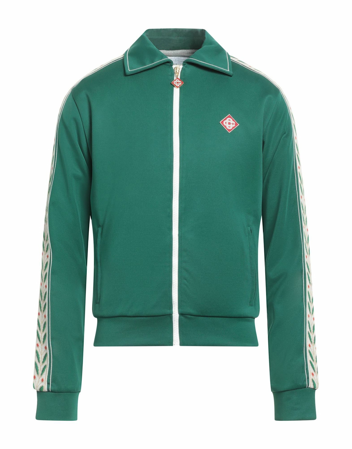 Casablanca Mens Sweatshirt Emerald in Green