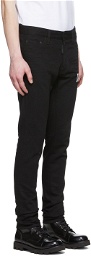 Dsquared2 Black Honeycombing Jeans