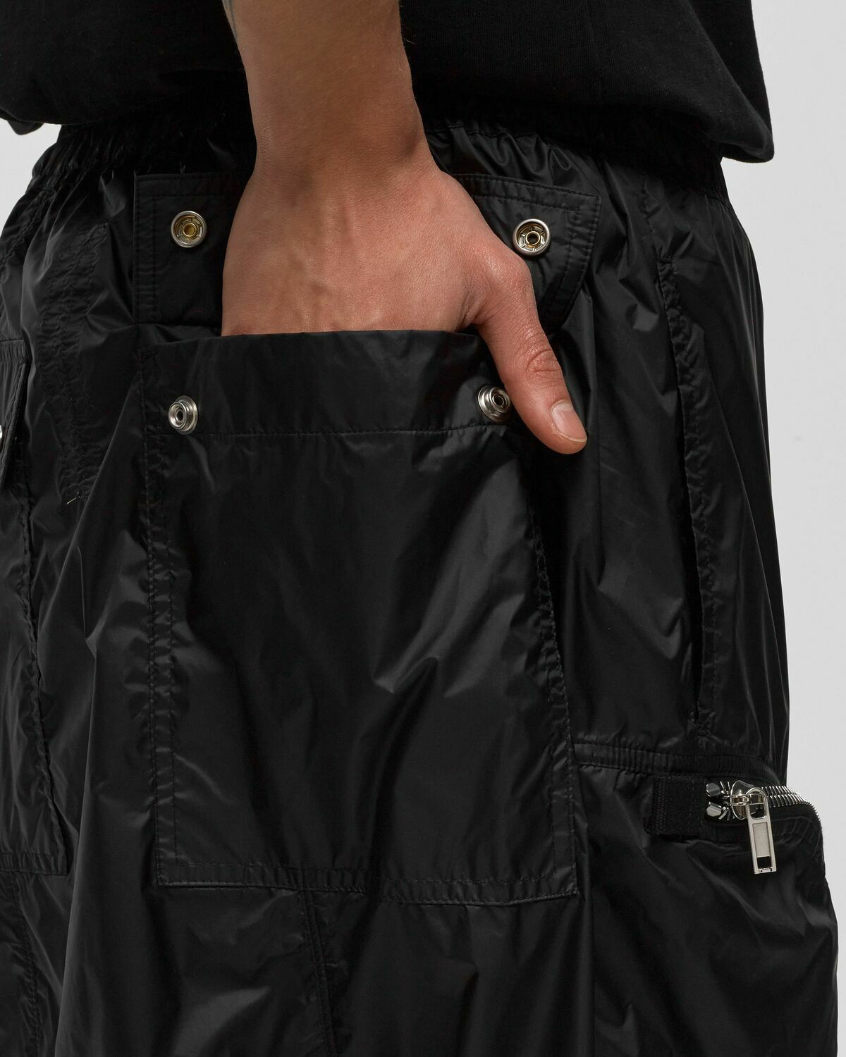 Rick Owens Drkshdw Bauhaus Pods Shorts Black Cargo Shorts Rick Owens Drkshdw Bauhaus Pods Shorts Black Cargo Shorts