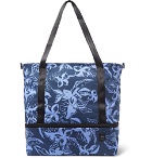 Onia - Printed Cotton-Canvas Tote Bag - Navy