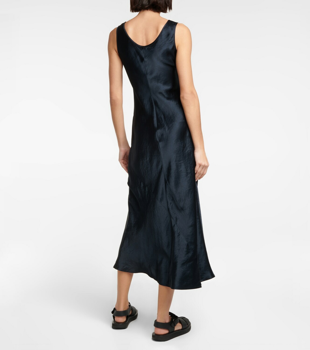 Max mara leisure discount capua satin midi dress