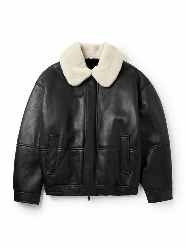 Photo: Yves Salomon - Shearling Jacket - Black