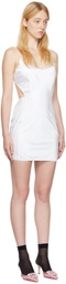 Anna October SSENSE Exclusive White Vivienne Minidress