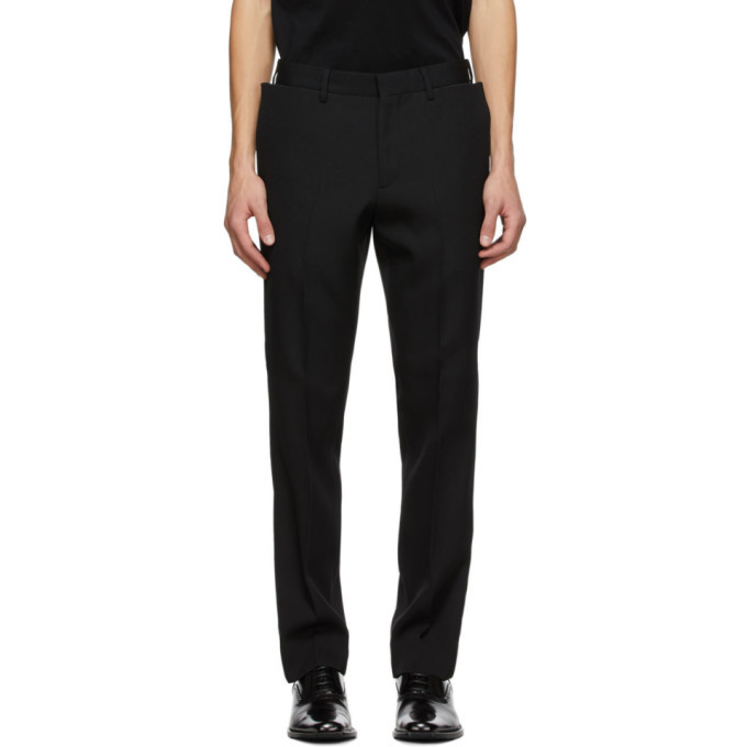 Photo: Burberry Black Wool Trousers