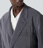 Lemaire Asymmetric silk-blend blazer