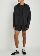 Y-3 Hooded Shell Running Jacket Black