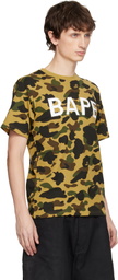 BAPE Multicolor 1st Camo 'BAPE' Rhinestone T-shirt