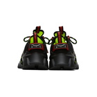 McQ Alexander McQueen Black and Yellow ORBYT Runner Sneakers