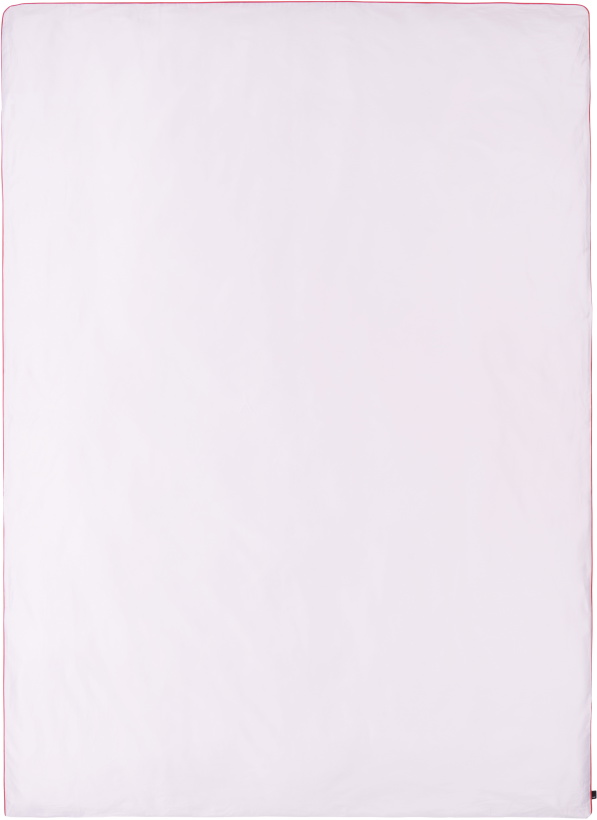 Photo: HAY Purple & Orange Outline Duvet Cover
