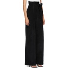 Situationist SSENSE Exclusive Black Corduroy Trousers