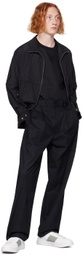 Emporio Armani Black Bonded Jacket
