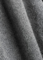 Simkhai Elson Scarf-effect Wool and Cashmere-blend Jumper Grey