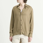 Drôle de Monsieur Men's Geometric Shirt in Kaki