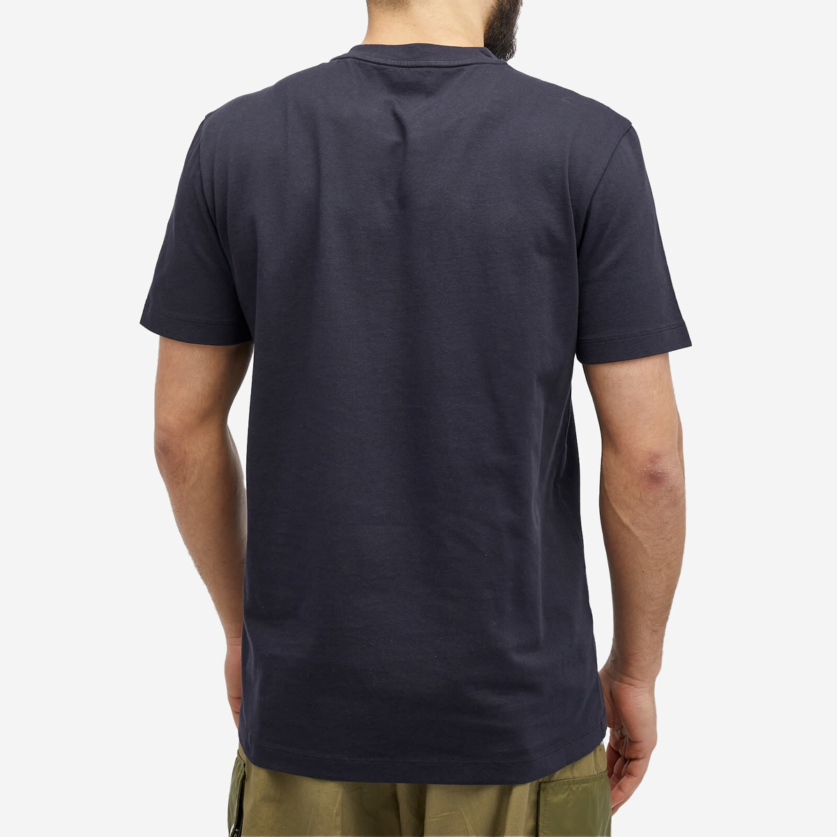 Moncler Men's Tonal Logo T-Shirt in Navy Moncler