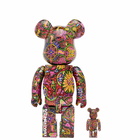 Medicom Psychedelic Paisley Be@Rbrick in Multi 100%/400%